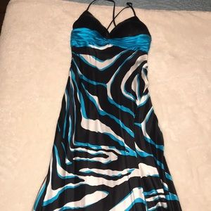 Women’s floor length prom dress